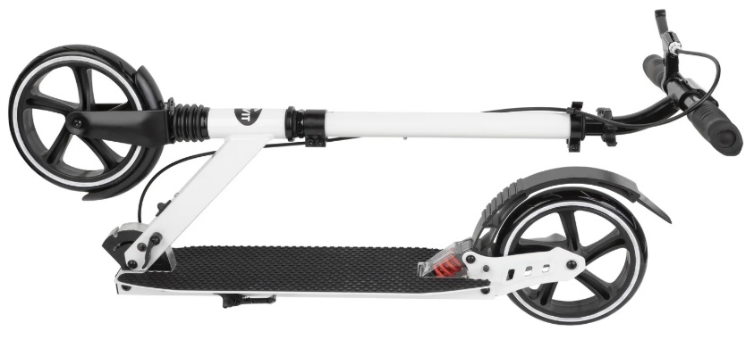 CRIVIT Koloběžka s odpružením Town Scooter bílá 3